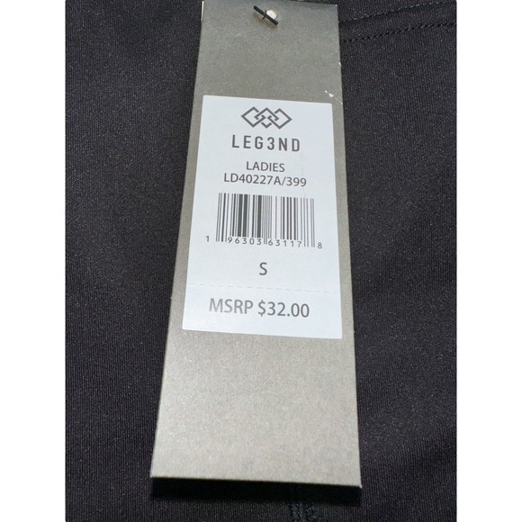 Womens Fleece Lined Leggings Small High Waisted Shaping Leggings Reinforced - Picture 8 of 16